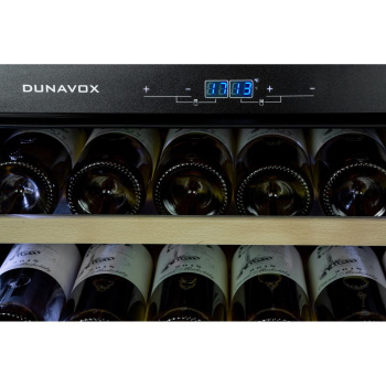 Dunavox vinski frižider potpuno ugradni trozonski DAVG-114.288DSS.TO